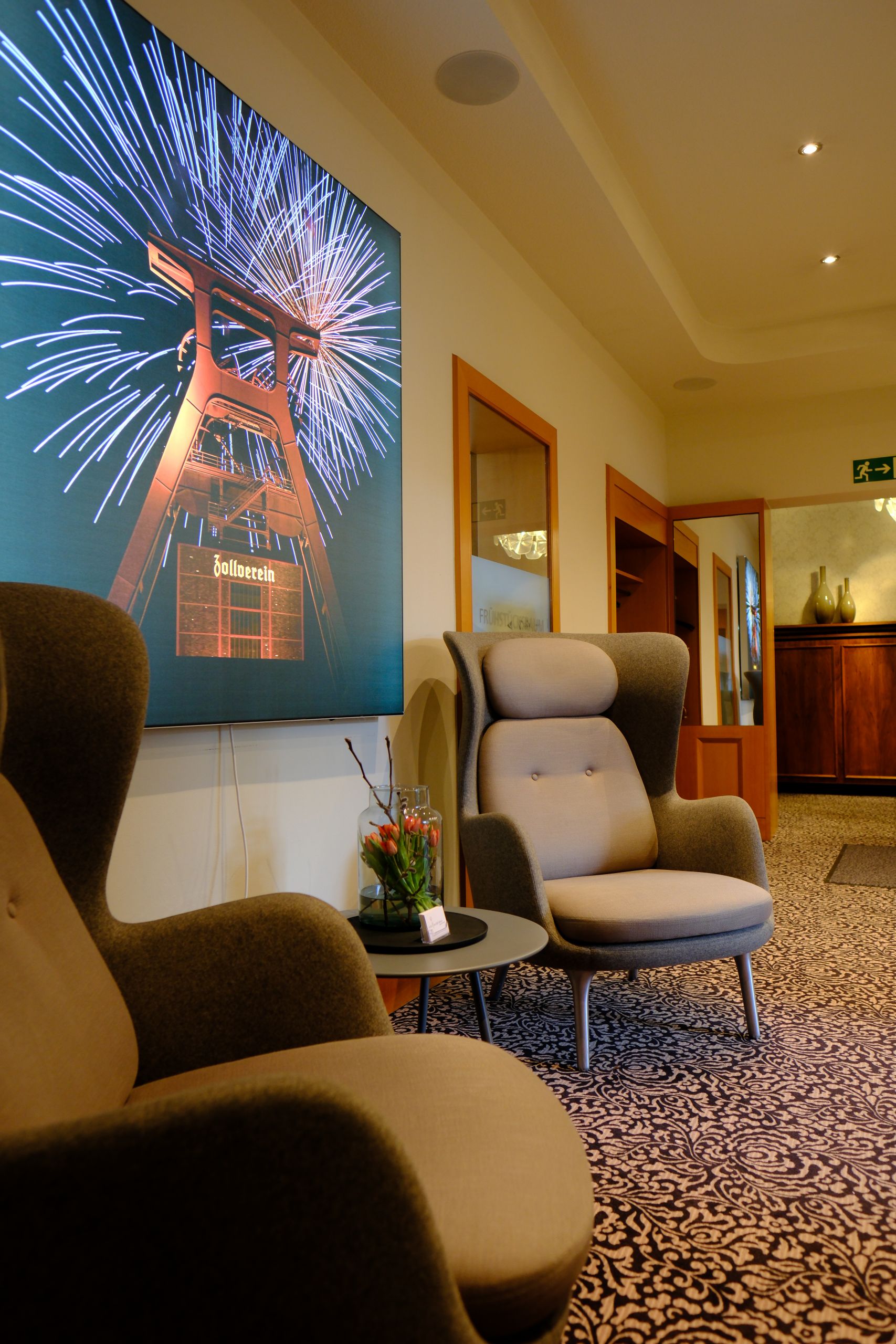 Lobby Lounge mit Zeche Zollverein Bild